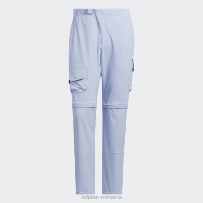 Adidas pantaloni de golf adicross cu fermoar albastru alba bărbați zori albastre 2JBN5756