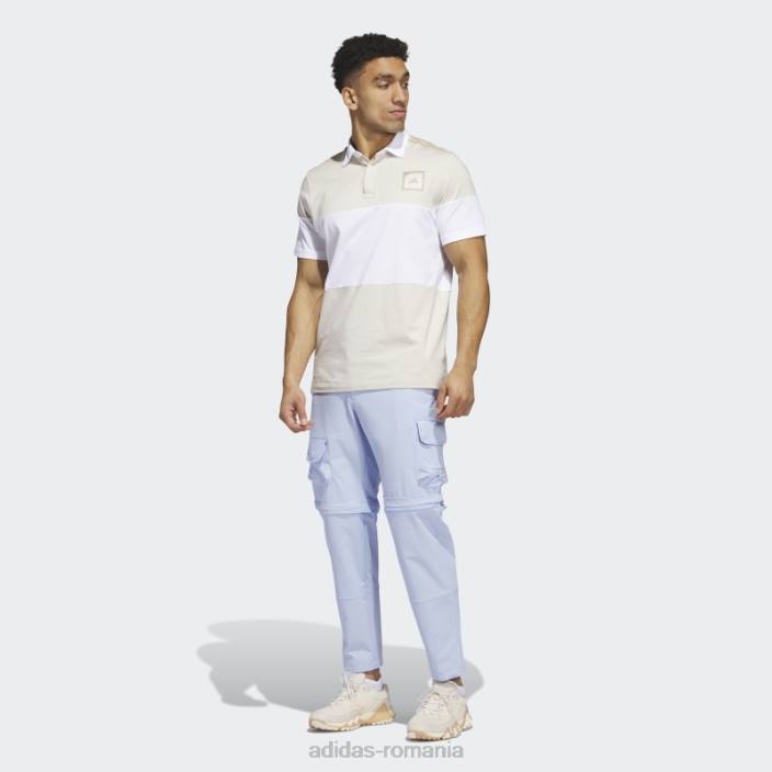 Adidas pantaloni de golf adicross cu fermoar albastru alba bărbați zori albastre 2JBN5756