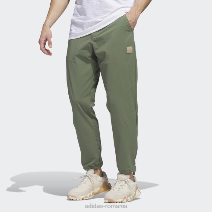 Adidas pantaloni de golf adicross s10 verde natural bărbați verde natural s10 2JBN6472
