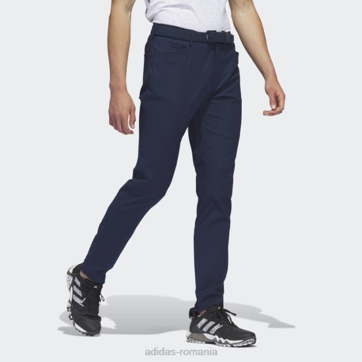 Adidas pantaloni de golf cu 5 buzunare, bleumarin, adidas bărbați marina 2JBN13185