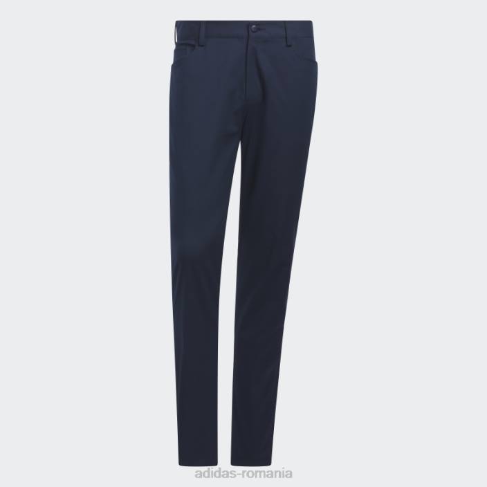 Adidas pantaloni de golf cu 5 buzunare, bleumarin, adidas bărbați marina 2JBN13185