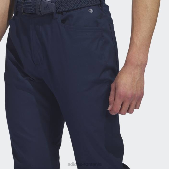 Adidas pantaloni de golf cu 5 buzunare, bleumarin, adidas bărbați marina 2JBN13185