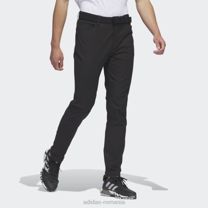 Adidas pantaloni de golf cu 5 buzunare negri adidas bărbați negru 2JBN13260