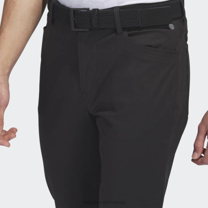 Adidas pantaloni de golf cu 5 buzunare negri adidas bărbați negru 2JBN13260