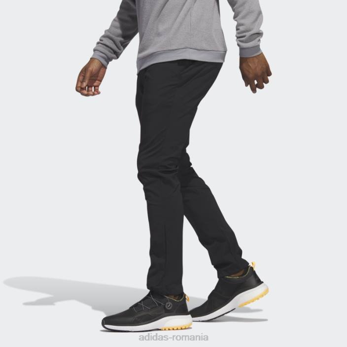 Adidas pantaloni de golf negri adidas bărbați negru 2JBN6408