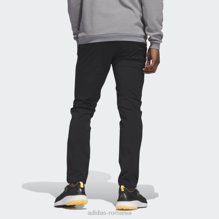 Adidas pantaloni de golf negri adidas bărbați negru 2JBN6408