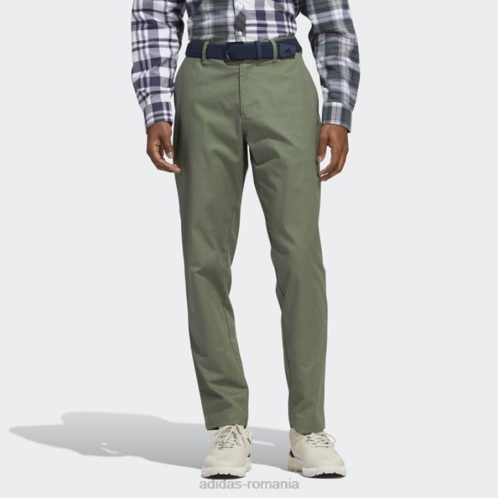 Adidas pantaloni de trening adicross golf natural green s10 bărbați verde natural s10 2JBN14699
