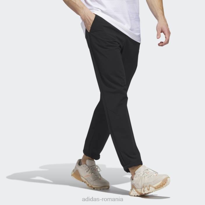 Adidas pantaloni negri de golf adicross adidas bărbați negru 2JBN6351