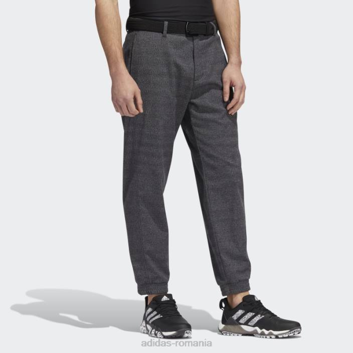 Adidas pantaloni negri de toamnă bărbați negru 2JBN1462