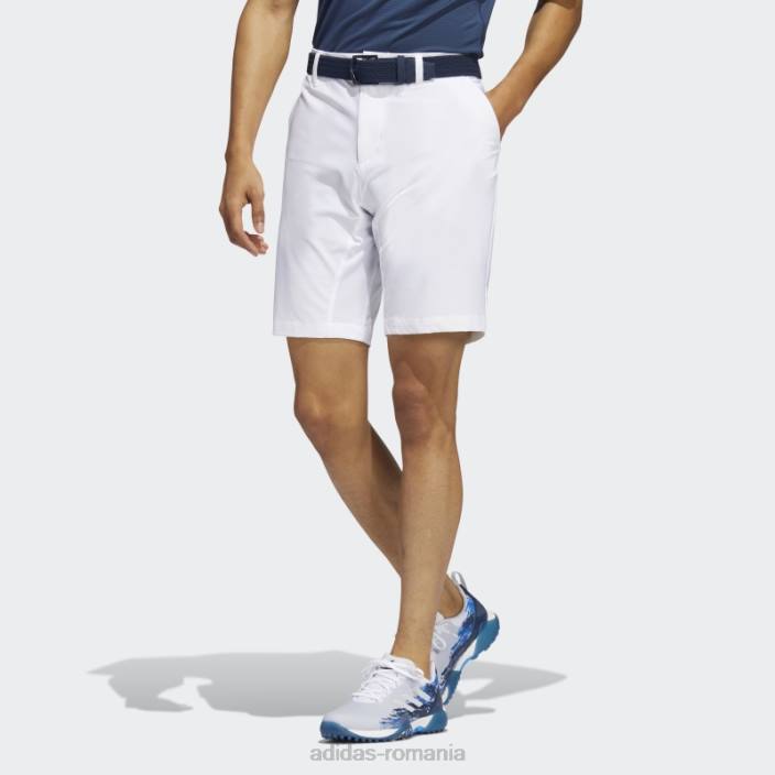 Adidas pantaloni scurți albi bărbați alb 2JBN13634