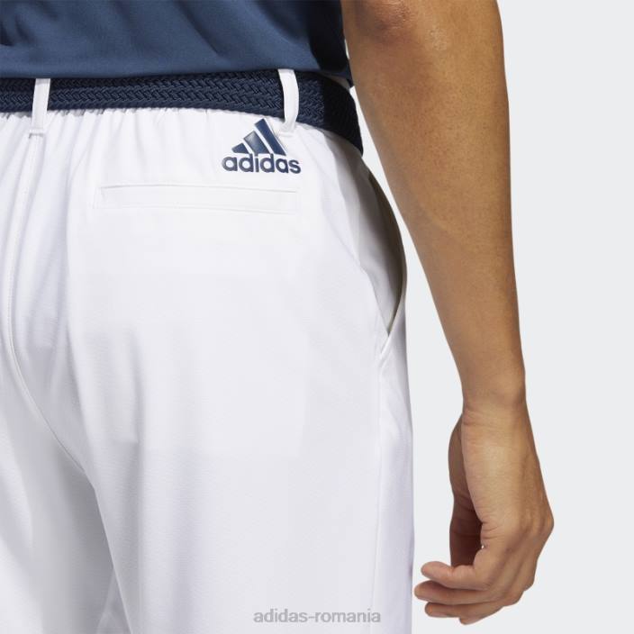 Adidas pantaloni scurți albi bărbați alb 2JBN13634
