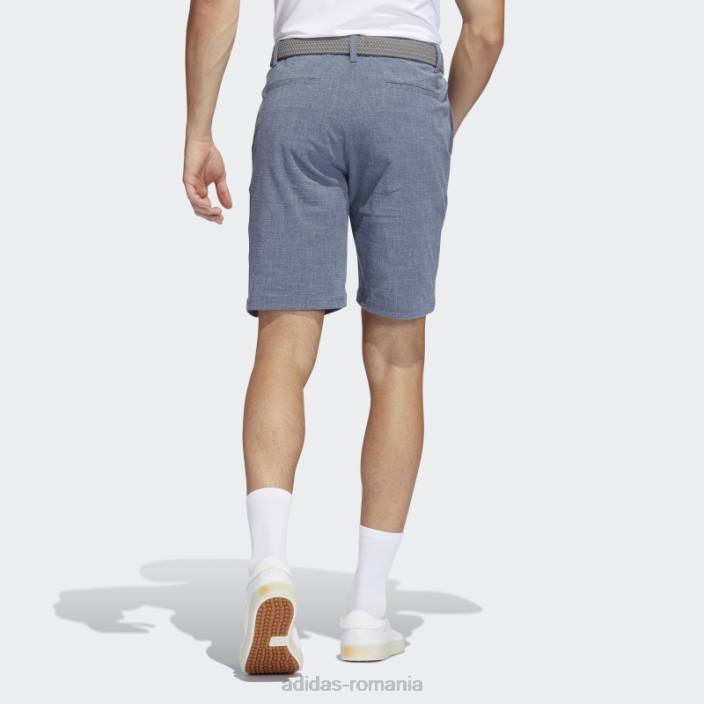 Adidas pantaloni scurți crosshatch bleumarin adidas bărbați bleumarin/alb 2JBN1644