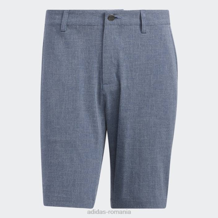 Adidas pantaloni scurți crosshatch bleumarin adidas bărbați bleumarin/alb 2JBN1644
