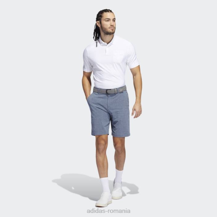 Adidas pantaloni scurți crosshatch bleumarin adidas bărbați bleumarin/alb 2JBN1644