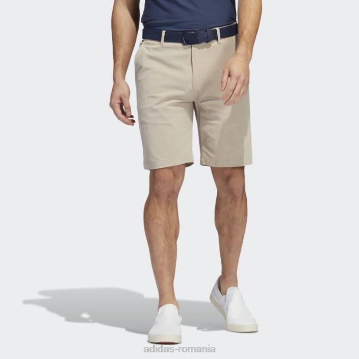 Adidas pantaloni scurți cu hașura încrucișată din cânepă bărbați cânepă/alb 2JBN1444