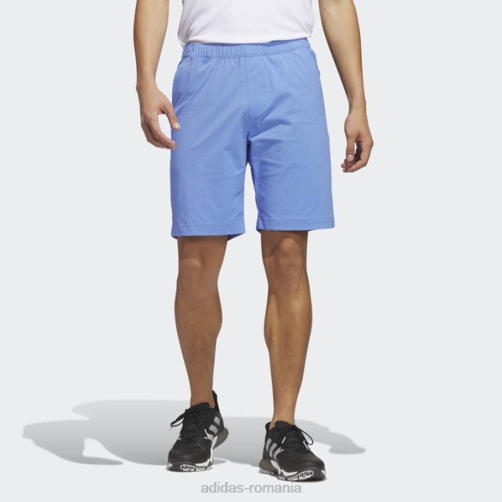 Adidas pantaloni scurți de golf albaștri ripstop de nouă inci bărbați albastru 2JBN6190