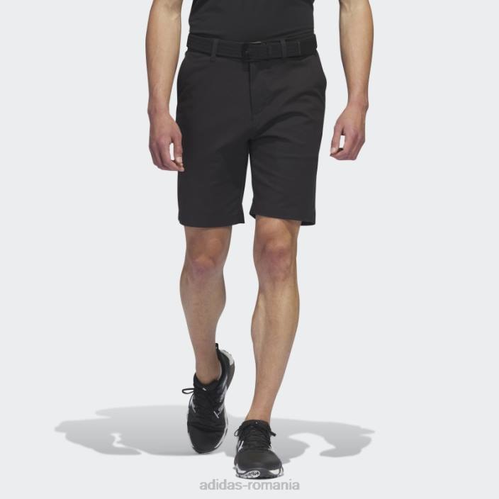 Adidas pantaloni scurți de golf de 9 inchi negru adidas bărbați negru 2JBN6678