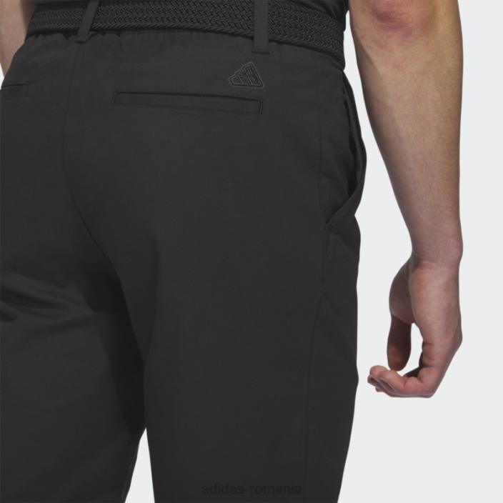 Adidas pantaloni scurți de golf de 9 inchi negru adidas bărbați negru 2JBN6678