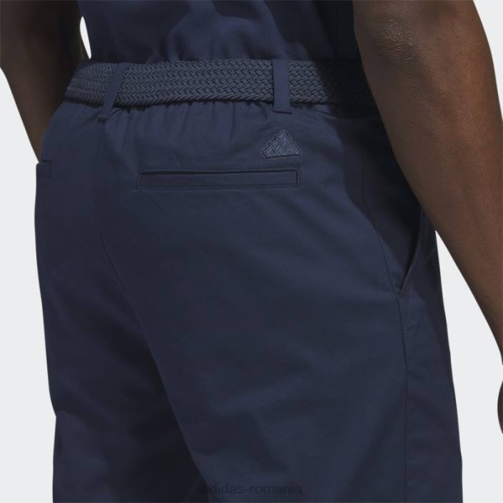 Adidas pantaloni scurți de golf de 9 inci, bleumarin bărbați marina 2JBN6181