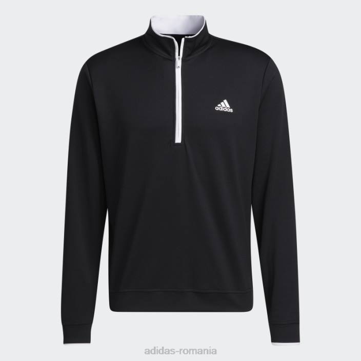 Adidas pulover cu fermoar negru adidas bărbați alb negru 2JBN1110