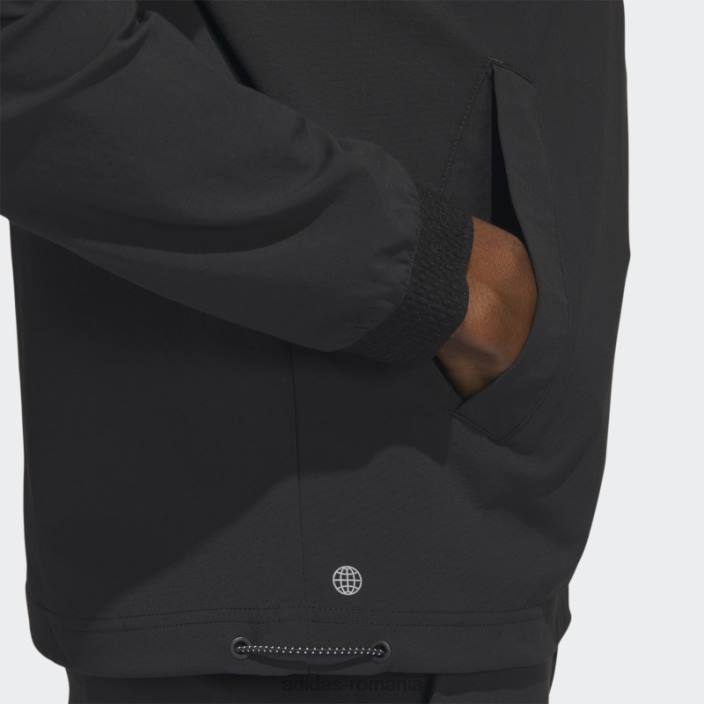Adidas pulover de golf negru ultimate365 tour stretch bărbați negru 2JBN6406