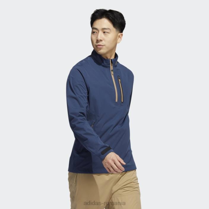 Adidas rain.rdy jacheta cu fermoar 1/2 bleumarin adidas bărbați marina 2JBN7020