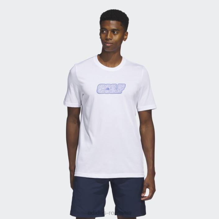 Adidas tricou de golf alb adidas bărbați alb 2JBN6024