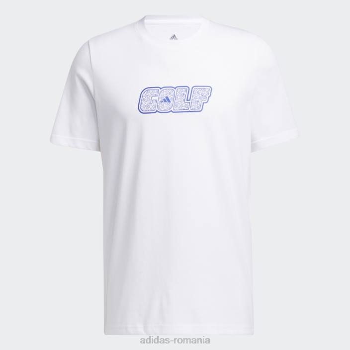 Adidas tricou de golf alb adidas bărbați alb 2JBN6024