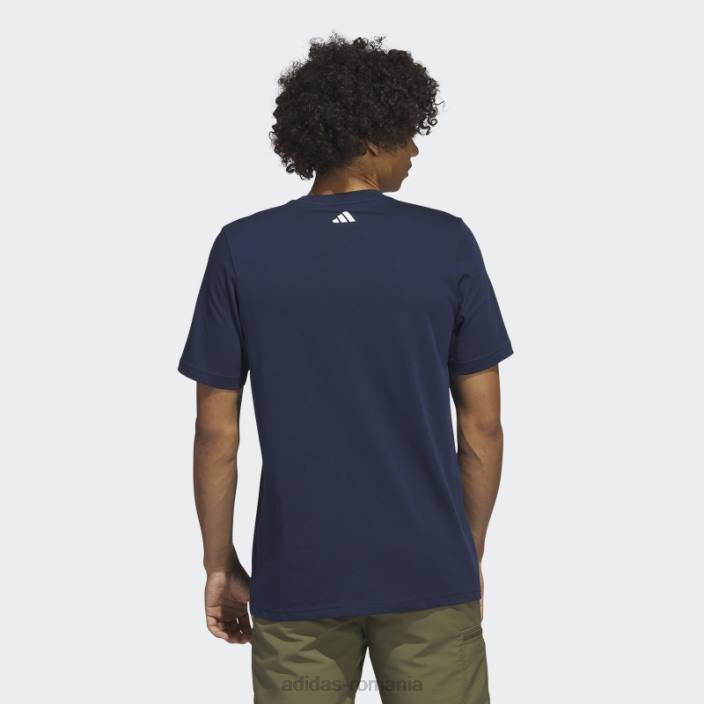 Adidas tricou de golf bleumarin adidas bărbați marina 2JBN6381