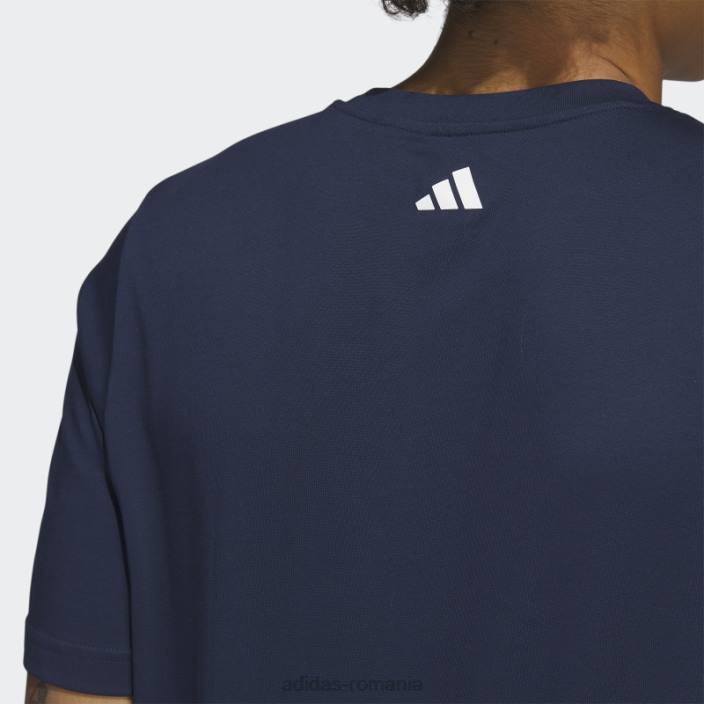 Adidas tricou de golf bleumarin adidas bărbați marina 2JBN6381