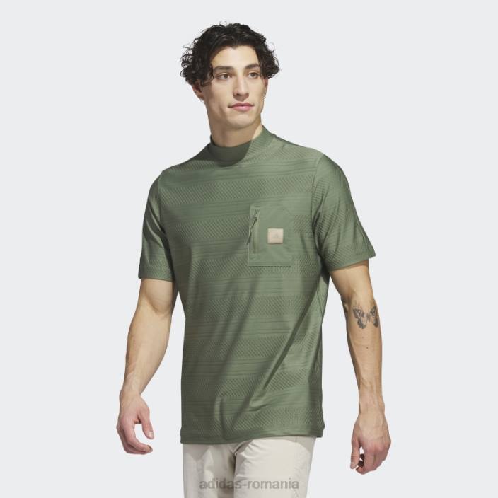 Adidas tricou polo adicross buzunar golf verde natural s10 adidas bărbați verde natural s10 2JBN5730