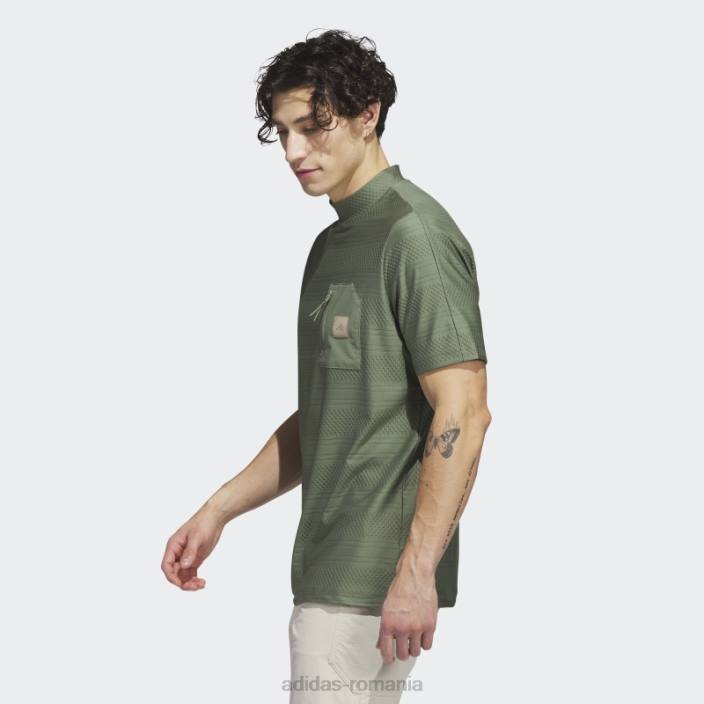 Adidas tricou polo adicross buzunar golf verde natural s10 adidas bărbați verde natural s10 2JBN5730