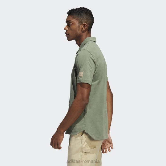 Adidas tricou polo adicross verde natural s10 bărbați verde natural s10 2JBN14738