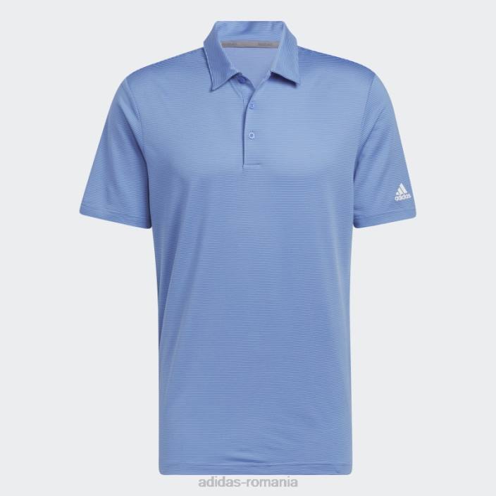 Adidas tricou polo adidas cu dungi ottomane albastre bărbați albastru 2JBN6237