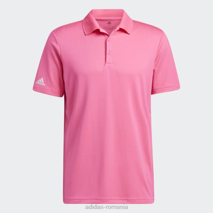 Adidas tricou polo adidas primegreen performante roz bărbați roz 2JBN6243