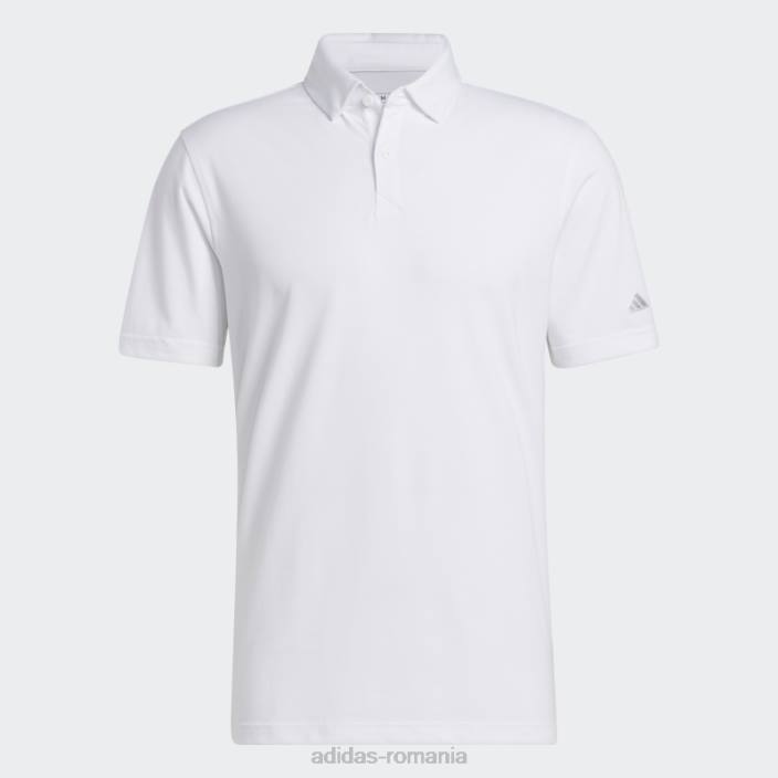 Adidas tricou polo alb melange adidas bărbați melange alb 2JBN5904