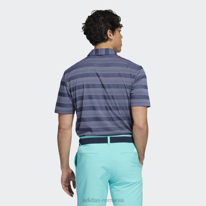 Adidas tricou polo cu dungi bleumarin adidas bărbați bleumarin/alb 2JBN13650