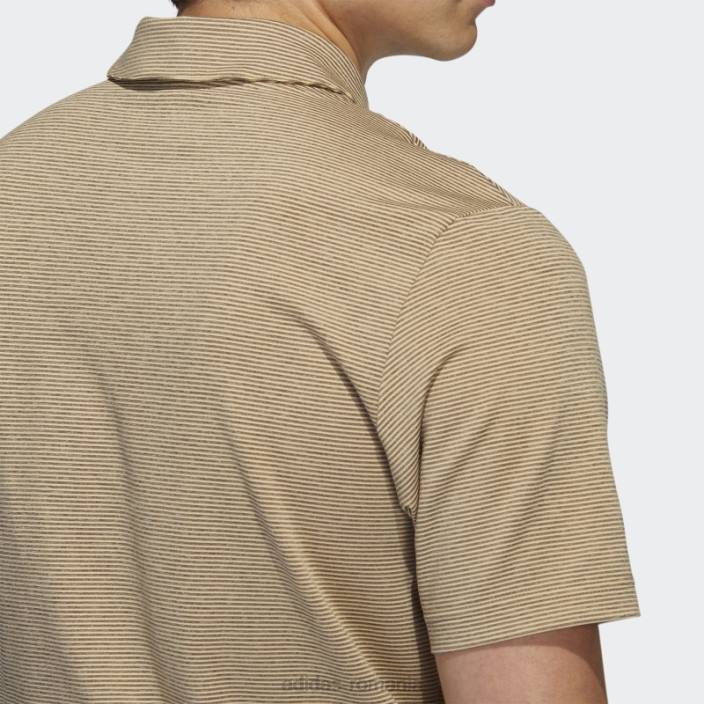 Adidas tricou polo cu dungi ottomane olive bărbați măsline/ cânepă 2JBN6301