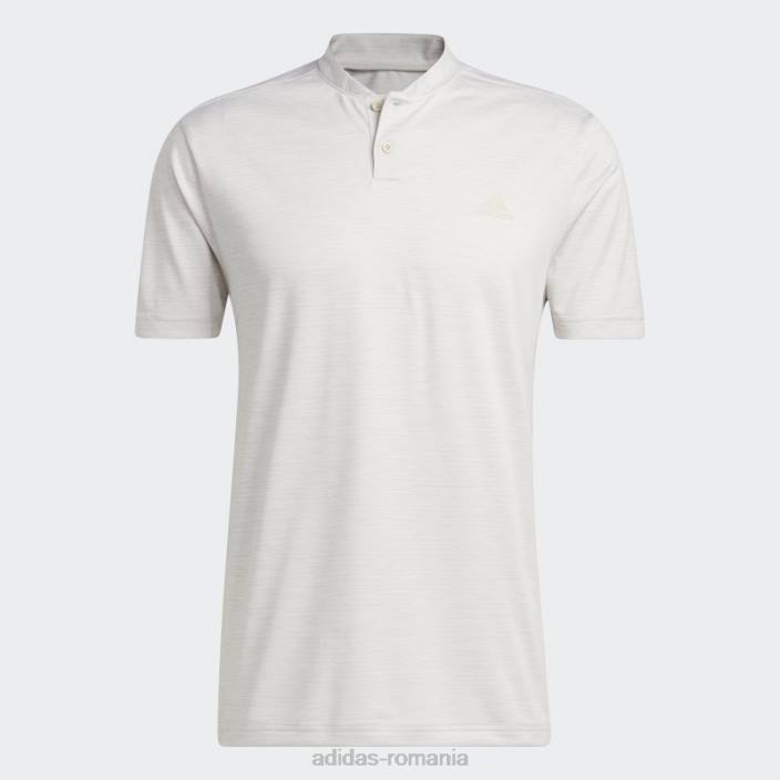 Adidas tricou polo cu dungi texturate bliss adidas bărbați beatitudine/alb 2JBN13452