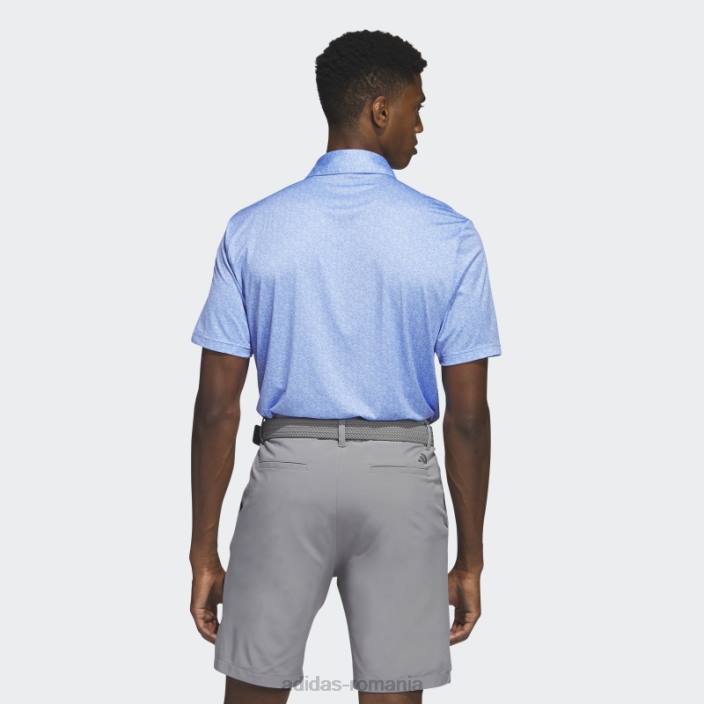 Adidas tricou polo de golf cu imprimeu integral blue ultimate365 bărbați albastru 2JBN5998