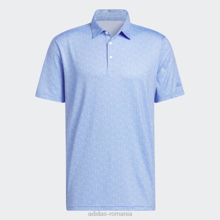 Adidas tricou polo de golf cu imprimeu integral blue ultimate365 bărbați albastru 2JBN5998