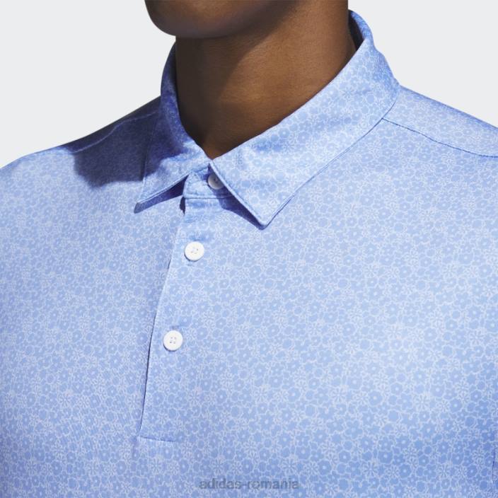Adidas tricou polo de golf cu imprimeu integral blue ultimate365 bărbați albastru 2JBN5998