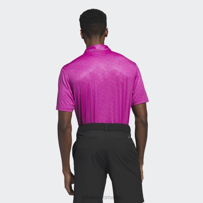 Adidas tricou polo de golf cu imprimeu integral fucsia ultimate365 bărbați fucsie 2JBN1426