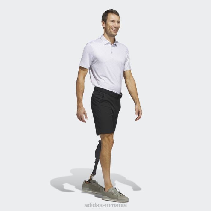 Adidas tricou polo de golf cu imprimeu integral ultimate365 alb bărbați alb 2JBN1432