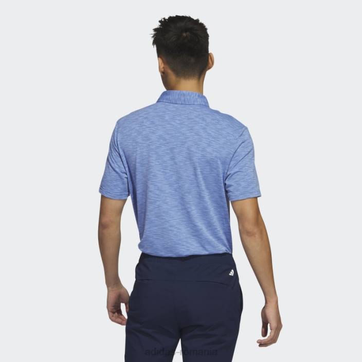 Adidas tricou polo de golf cu vopsea spațială albastră bărbați albastru 2JBN6562