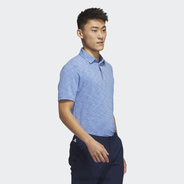 Adidas tricou polo de golf cu vopsea spațială albastră bărbați albastru 2JBN6562
