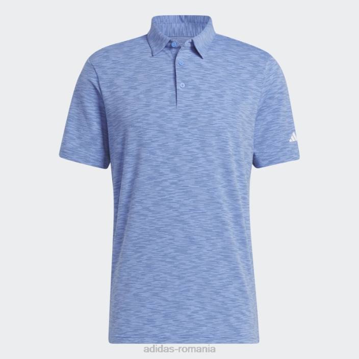 Adidas tricou polo de golf cu vopsea spațială albastră bărbați albastru 2JBN6562