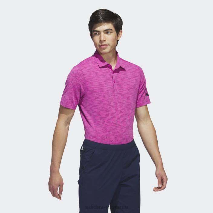 Adidas tricou polo de golf cu vopsea spațială fucsia adidas bărbați fucsie 2JBN6384