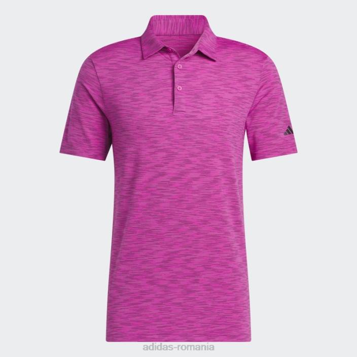Adidas tricou polo de golf cu vopsea spațială fucsia adidas bărbați fucsie 2JBN6384