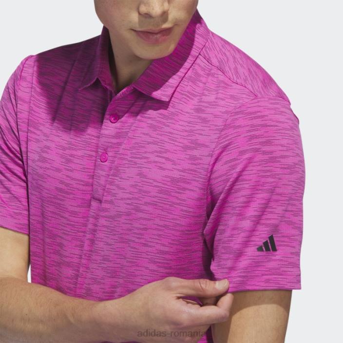 Adidas tricou polo de golf cu vopsea spațială fucsia adidas bărbați fucsie 2JBN6384